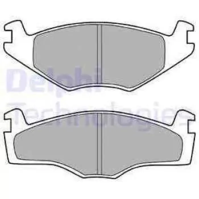On Fren Balatasi Golf 2 Golf Cabrio Jetta 2 Passat 2 | DELPHI LP420 | OEM 191698151B 191698151G 321698151B
