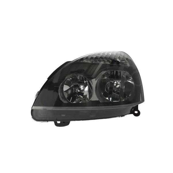 Sol Far Renault Clio 2-Symbol 2 04>(Manuel)(H7+H1)Siyah Kapakli | KRAFTVOLL 02010009 | OEM 7701054058 7701057654