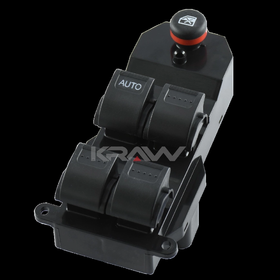Cam Açma Kapama Anahtarı Civic Cıty Crv Jazz Sol Dortlu 01 06 Siyah | OEM AN-894
