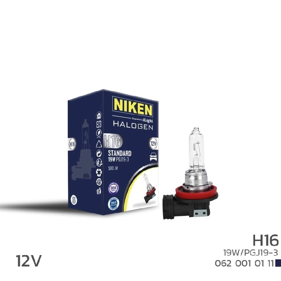 Ampul H16 19W Halojen Ampul PGJ19-3 (12V) | OEM 0620010111