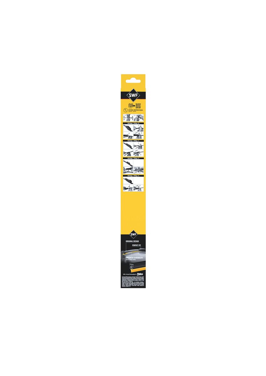 Silecek Supurgesi Arka (X1) 285MM Muz Tip Golf VI Polo VI (Swf) | VALEO 119514 | OEM 1K8955427