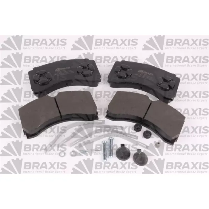 Fren Balatasi Arka M-Benz Axor Actros MP4 10> Arocs Antos 1842 1835 1848 2036 2040 | BRAXIS AB5001 | OEM A0064201520 A0064205320 WVA 29244-29245