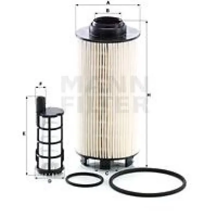 Yakit Filtresi (Mazot) Mercedes OM 936 470 Motorlar Actros MP4 Arocs Antos | MANN PU8010/1-2X | OEM 9360906552 A9360906552 9360903655