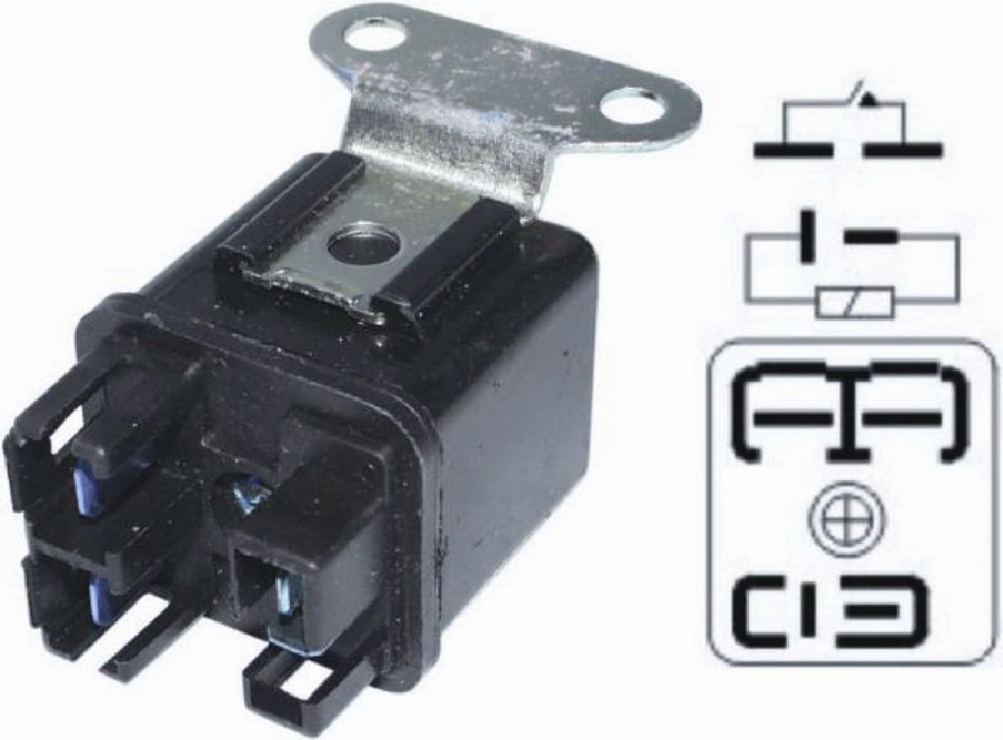 24V 4P Isuzu Şampiyon Kızdırma Rolesı | OEM VR3420