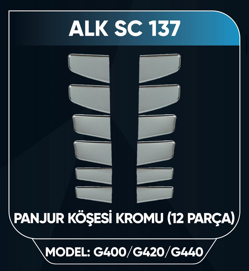 Scanıa Panjur Ucu 12 Parça