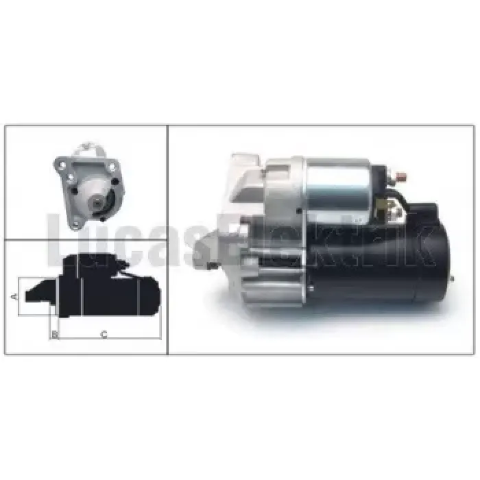 Mars Motoru 12V 10 Dis 1,1KW R19 Megane R9 Ym Laguna Clio 1 2 1.2 1.4 1.6 | LUCAS LES0301 | OEM 310515 34557389 34685321