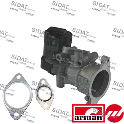 EGR Valfi P207 P307 P308 P407 P607 P807 P508 Expert III Jumpy III C4 C5 II C8 C Picasso C5 III Scudo III Ulysse Phedra DW10BTED4 (2,0HDI 16V) | SIDAT 83.823AS | OEM 1618GZ