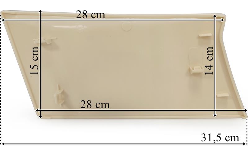 Ön Panel Alt Izgarası Scania 7 Seri Sol | OEM 2324296
