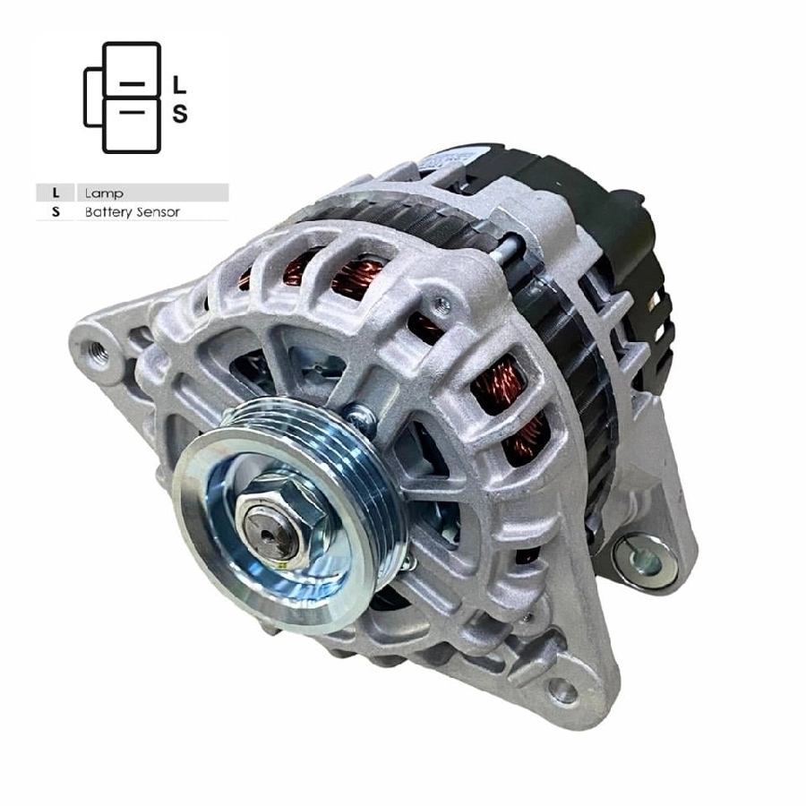 Alternatör 12V 90 Amp (4 Kanal) Hyundai Accent 1,3 1,5 Valeo:600713 | OEM F032111309