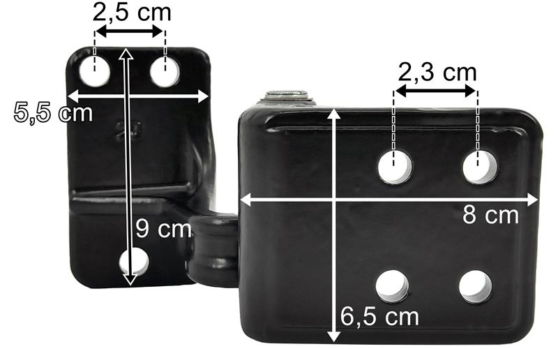 Kapı Menteşesi TGA-S-X Alt Sağ | OEM 81626906056