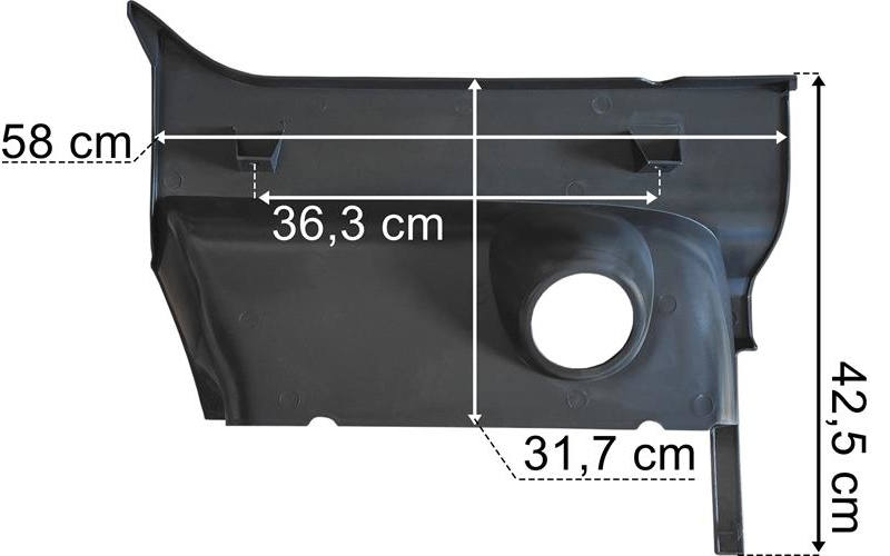 Basamak Kapağı Scania R Seri Sol | OEM 1442653