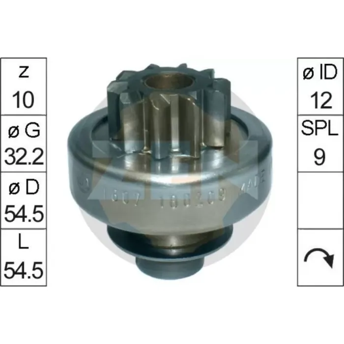Mars Dislisi Valeo Tip 10 Dis Hyundai H100 Starex H1 Bongo Master Trafic 2.2 2.5 Dci Movano 2.2 Dci (Dwa 32750 / 15647) | ZEN 1607 | OEM 3616042300