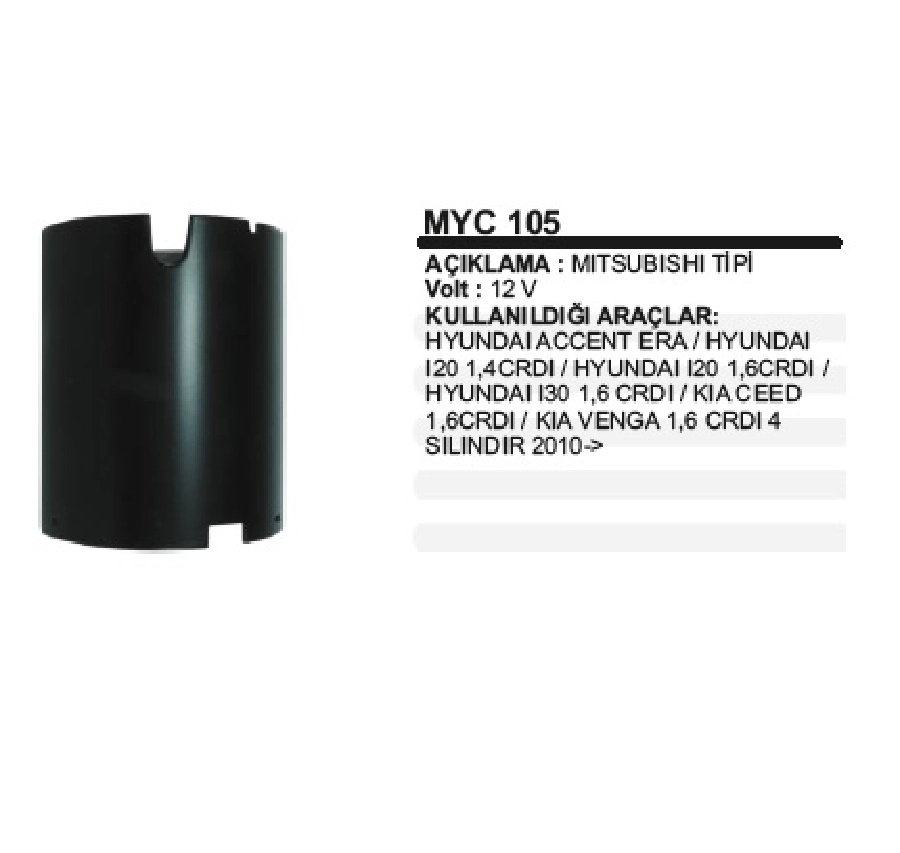 Marş Yastığı Gövdeli Accent Era, I-30 4 Sılındır 1,5CRDI | OEM MYC105