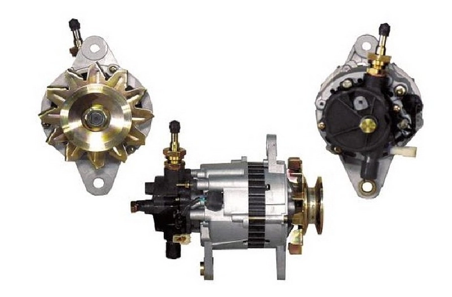 Alternatör 24V 30A Mitsubishi Tipi Canter D, FE431, FE444 1986-1992 Eski Model Vakumlu, V Tek Kasnak | OEM ALT015