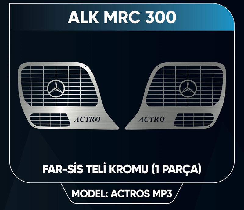 Actros Far Teli Sis Teli Nikelajı Tüm