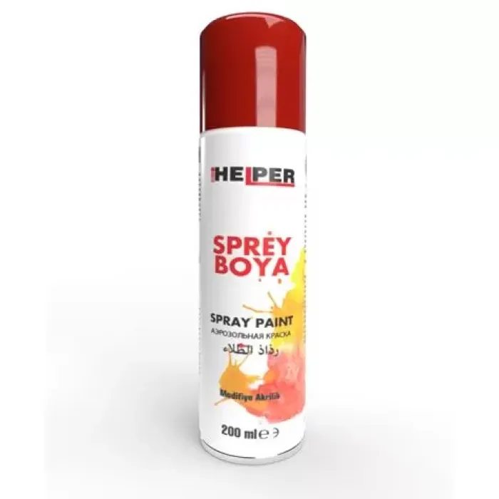 Helper Sprey Boya Ral-3020 Parlak Kirmizi 200 Ml | MXS HEB190960