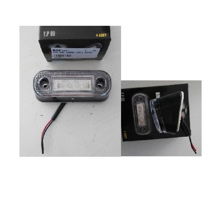 Pro Kaş Lamba LED'li Mavi | OEM YP89M
