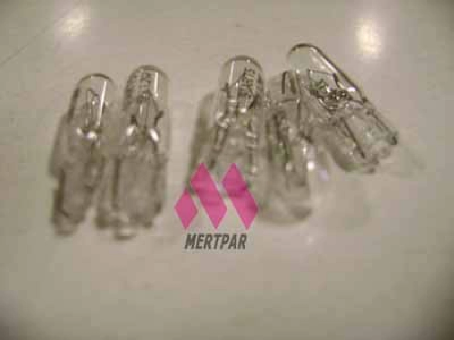 Ampul - Dipsiz Mini 12V (T5) 1,2W SL3100 | OEM SL3100