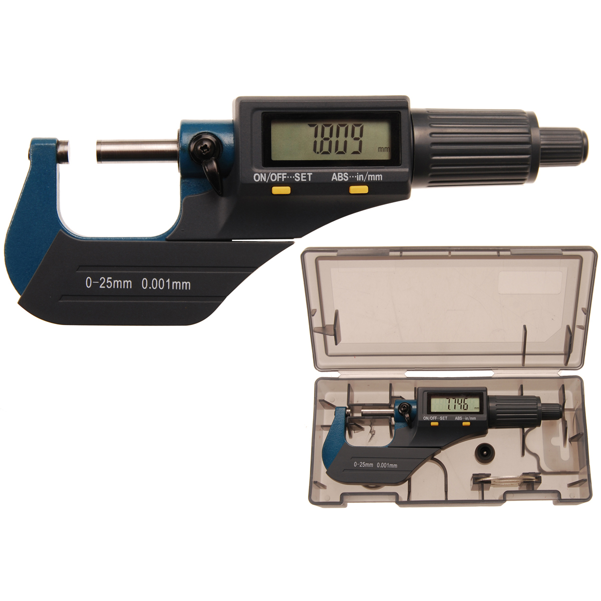 Mikrometre 0,001Mm,0-25Mm Dijital