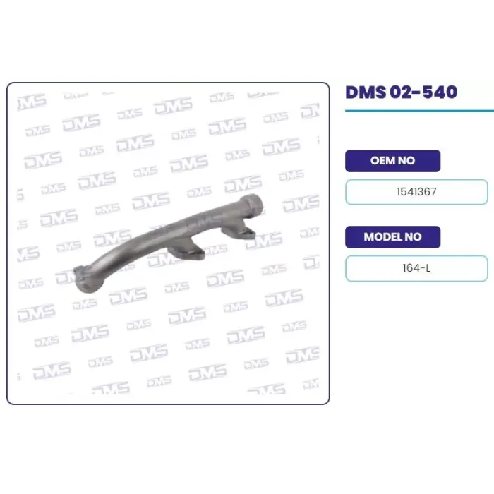 Egzoz Manifoldu L Dirsek Scania P G R T 164 DSC16 | DEMOSAN 02-540 | OEM 1541367-1381069