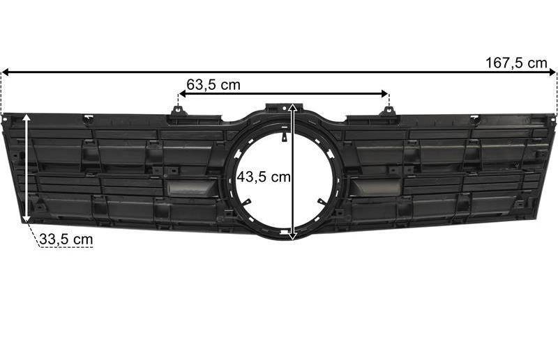 Panjur Arocs (Izgarasız) | OEM 9607500418
