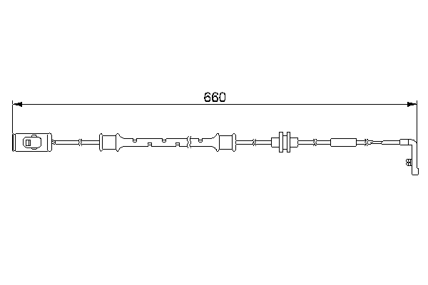 On Fren Balata Ikaz Sensoru Vectra B | BOSCH 1987474972 | OEM 90497051 90497051 6238388 6238388