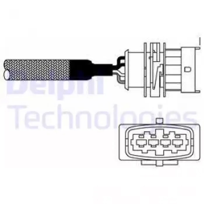 Oksijen Sensoru X10XE X12XE Corsa B | DELPHI ES10982-12B1 | OEM 855341
