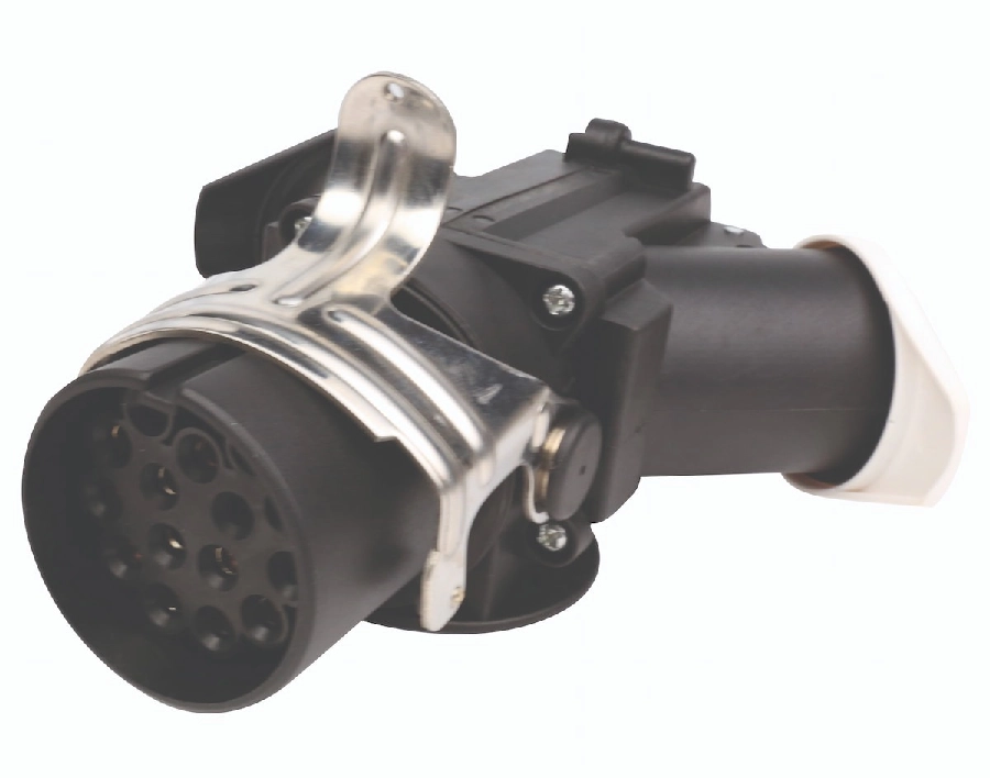 15 Li Tır Dorse 7 Kutupluya N, S Adaptörü Çift Çıkışlı 24V | OEM 70317