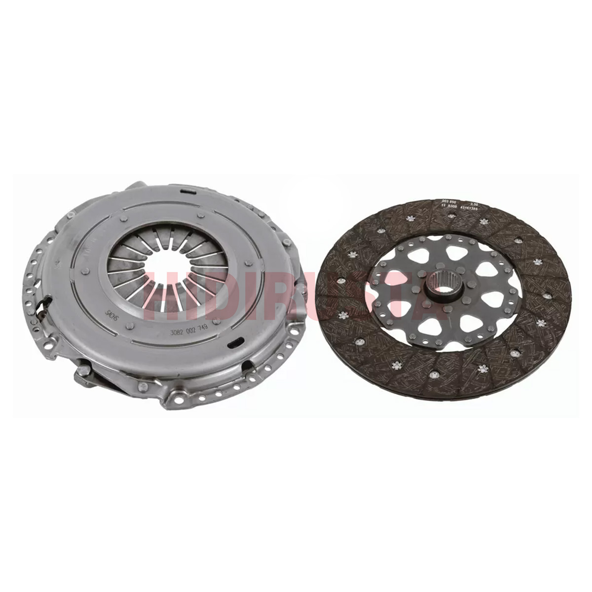 Debriyaj Seti Spr 907, 447 651 CDI 260q (Baskı+Balata) (Balatası Yaysız) | OEM A0002500900