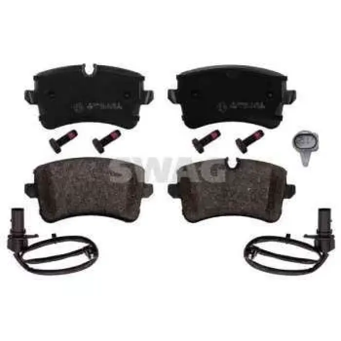 Arka Fren Balatasi A6 (4G2) A6 Avant (4G5) 2.8 Fsi / 2.8FSI Quattro / 2.0TDI / 3.0TDI Quattro | SWAG 30116016 | OEM 4G0698451 4G0698451A 4G0698451C