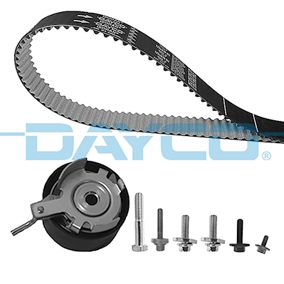 Eksantrik Rulman Kiti (Triger Seti) Benzinli Focus-Cmax 03>15 Fiesta-Fusion 05>16 Mondeo 07>14 Volvo C30–S40–V50 1.6 06>12 | DAYCO KTB764K | OEM 5M5Q 8A615 AB 2045356