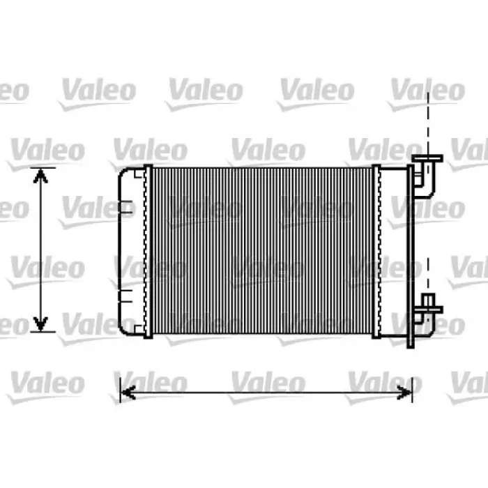 Kalorifer Radyatoru Bmw E30 83>94 | VALEO 812238 | OEM 64111373772 64111373772 64118391362 64118391362