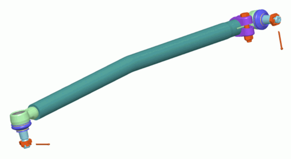 Direksiyon Rotu (Kısa Rot) | OEM 85.46610.6062