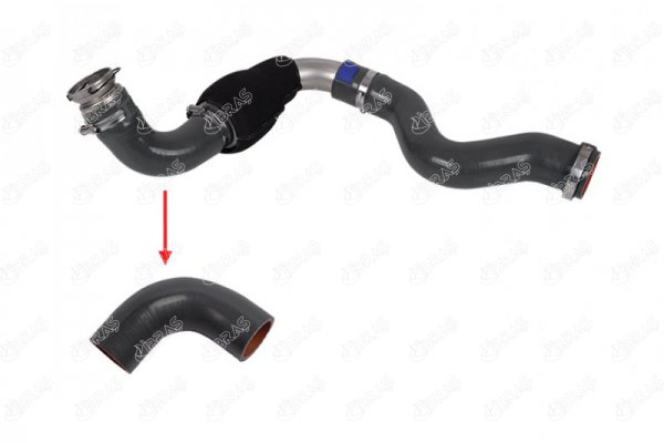 Turbo Hortumu Trafic 2,5DCI Vivaro 2,5DTI 01> | IBRAS 12321 | OEM 8200648187 8200648187 4417712 93859218 4417712 93859218