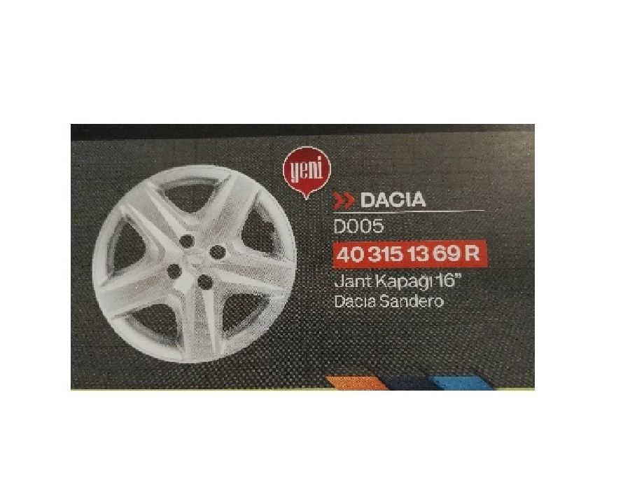 Jant Kap 16J (Ad) - Dacia Sandero 403151369R