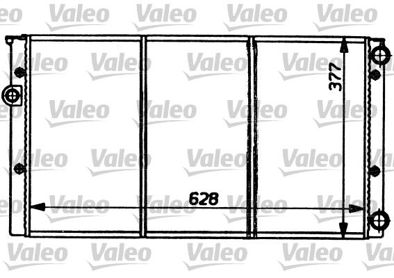 Motor Radyatoru Golf III 1,6 / 1,8 / 2,0 95>97 | VALEO 731032 | OEM 1H0121253BA