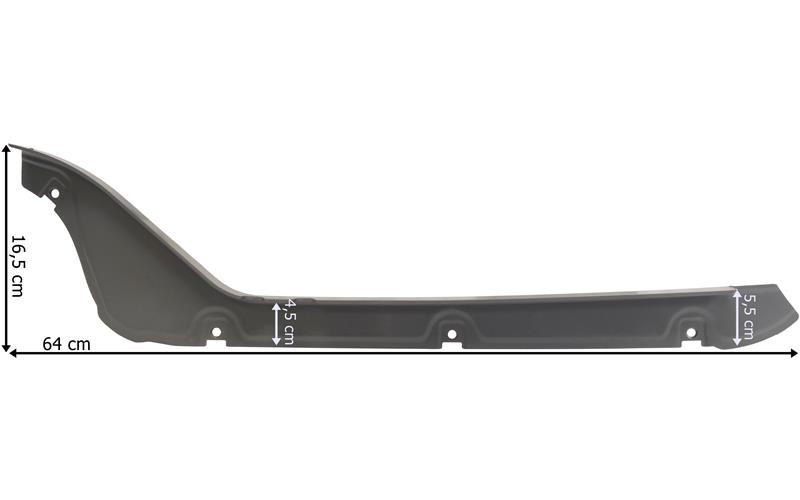 Tampon Arka Kapağı TGS EURO6 Şantiye Sol | OEM 81416100435
