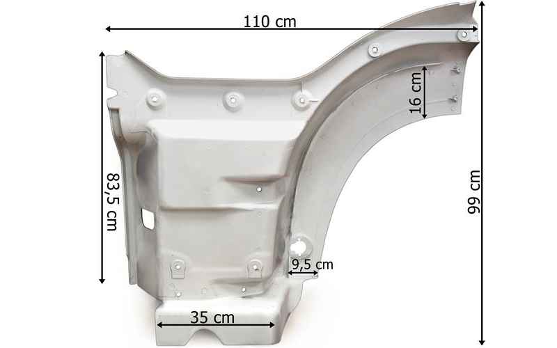 Basamak Komple TGA E.m Sağ | OEM 81615100358