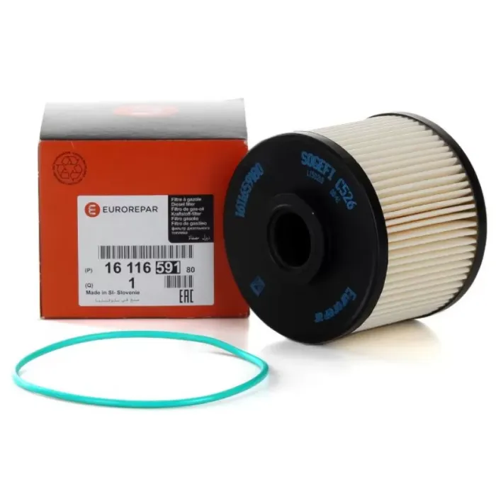 Mazot Filtresi Scudo / 307 407 3008 / C4 C5 / Focus Cak 98>05 2 C-Max 06>11 2.0 Hdi 2.0 Tdci(Eurorepar) | PSA 1611659180 | OEM 9M5Q 9176 AA 1906.A7