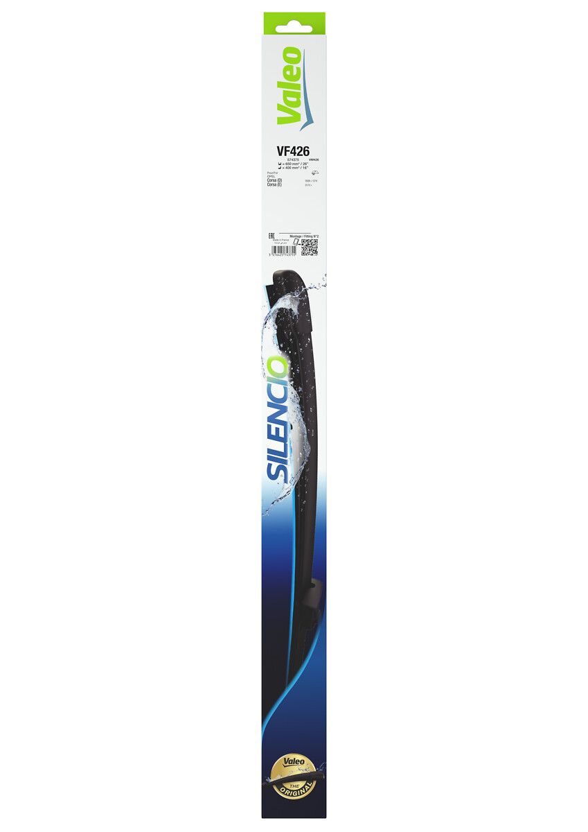 Silecek Supurgesi Flat Blade (X2) 650 / 400MM Corsa D 06> | VALEO 574375 | OEM 93189190