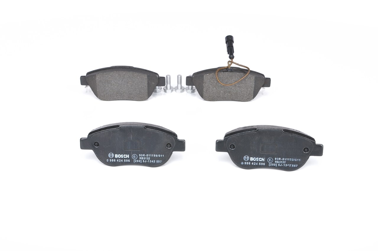 On Fren Balatasi (Buyuk Tip - Cift Ikaz Kablolu) Fiat Bravo II Doblo Fiorino Bipper Nemo Pratico Evo Punto Stilo Idea Linea 08> Opel Combo Corsa 12>) | ART A01.2240 | OEM 77365468