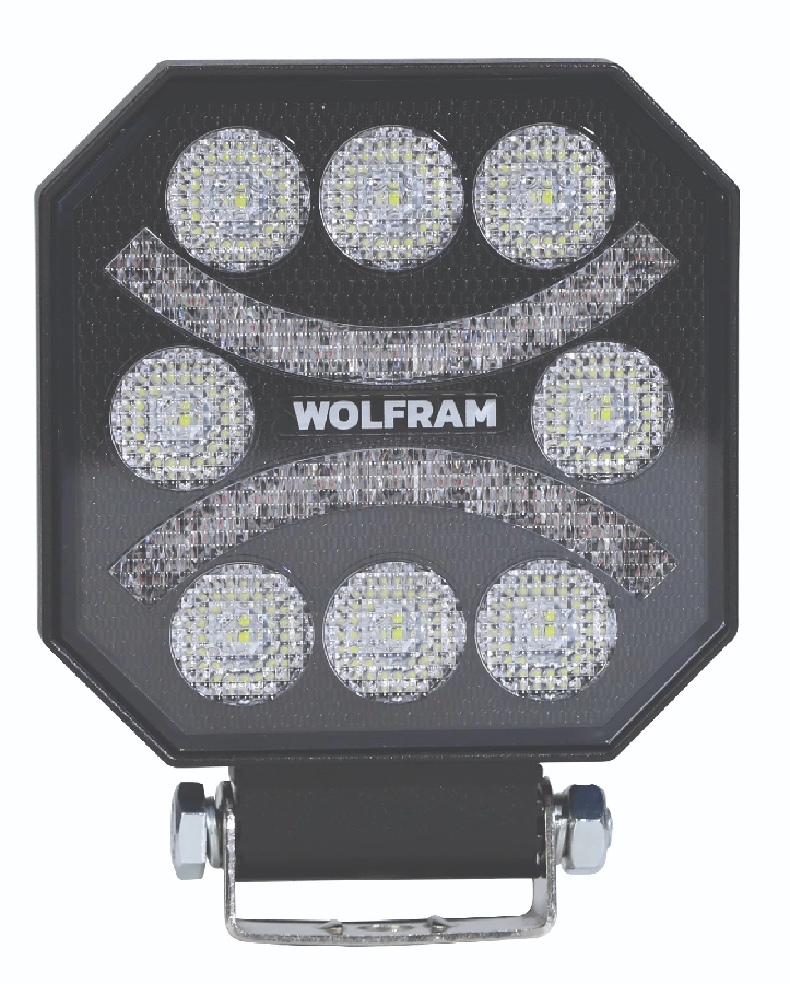 Çalışma Lambası 10V-30V 45W Çift Fonksiyonlu Beyaz Aydınlatma - Kırmızı (Stop) E Belgeli Emojili | OEM 32003