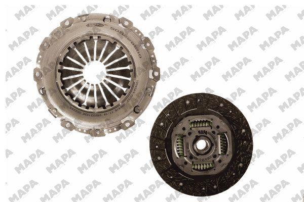 Debriyaj Seti Focus 1 2,0 16V Efi 98>05 Rulmansiz | MAPA 004228 209 | OEM 1078351 1303758 1423916