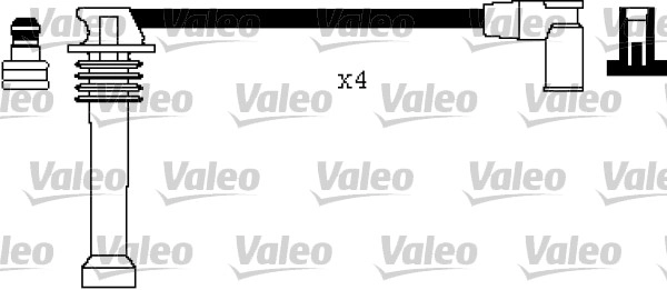 Buji Kablosu Takim Focus I 98>04 Mondeo II 98>00 1,8 16V / 2,0 16V Cougar 2,0 16V 98>01 | VALEO 346366 | OEM 1092379 1092379 1114743 1114744 1114743 1114744