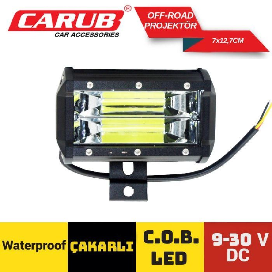 Off-Road Proj 9-30V C O B Çakarlı 7X12.7CM B | OEM BR4203150