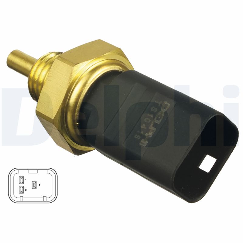 Hararet Musuru Duster Logan Sandero Clio II III IV Kangoo Laguna I II Megane I II Scenic II Symbol Thalia Master 1,2 / 1,4 / 1,6 / 2,0 / 2,5 (3 Fisli) | DELPHI TS10416 | OEM 8200561449 2263000Q1C 93198313