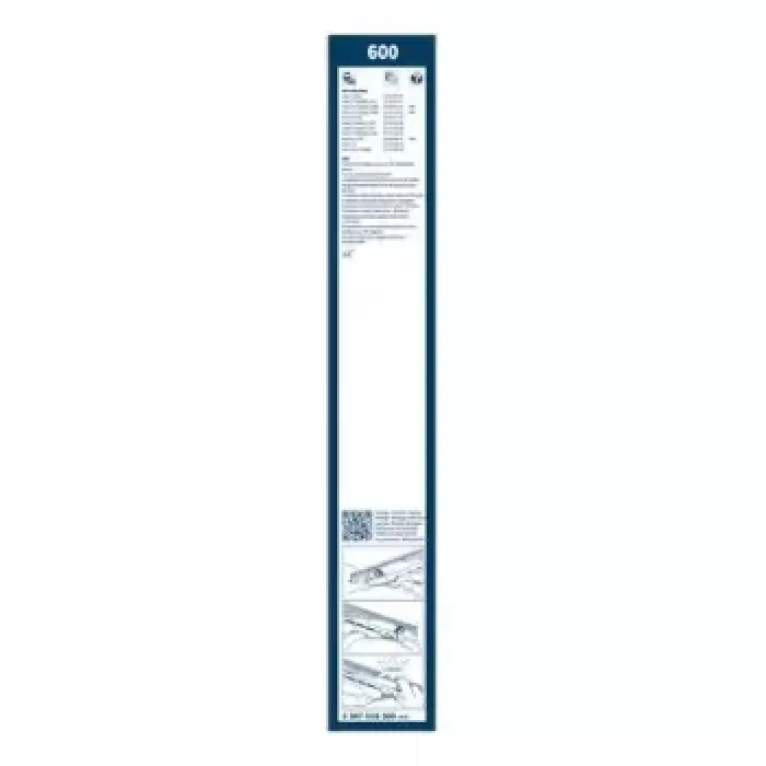 Silecek Supurgesi 600MM W201 W202 W124 | BOSCH 3397018300 | OEM BTM60022