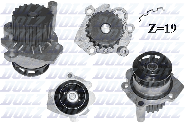 Devirdaim Cordoba Fabia Polo 1.9 Tdi 99>07 | DOLZ A250 | OEM 045121011G