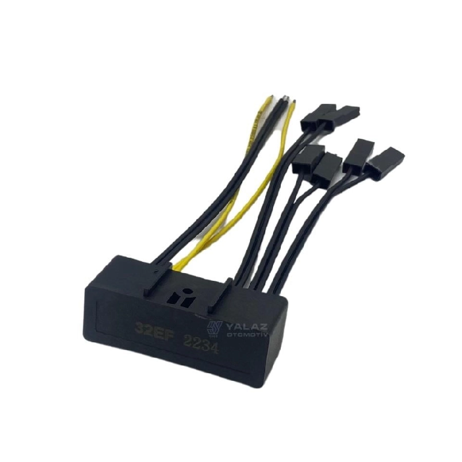 Korna Beyni Üçlü Hızlı Yavaş 12V, 24V (82EH, 86EH Korna) Saydırmalı | OEM 32EF0000