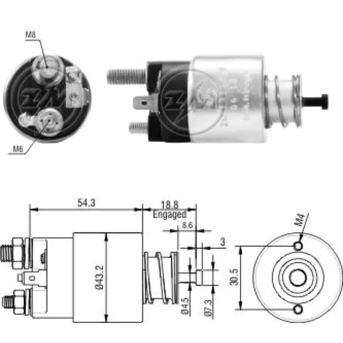 Mars Otomatigi 12V Hyundai Atoz I10 / Kia Picanto | ZM 1391 | OEM 36120-02560 36100-02560